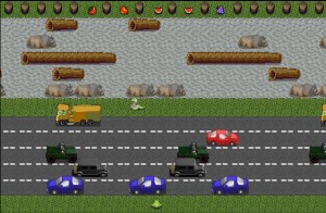 game frog crossing road game frog crossing road