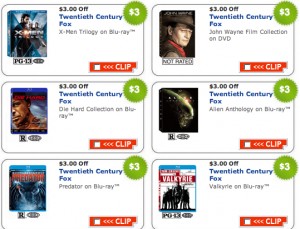DVD Coupons