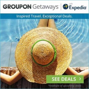 Groupon Getaways Groupon Getaways - Earn 4 Swag Bucks Per Dollar