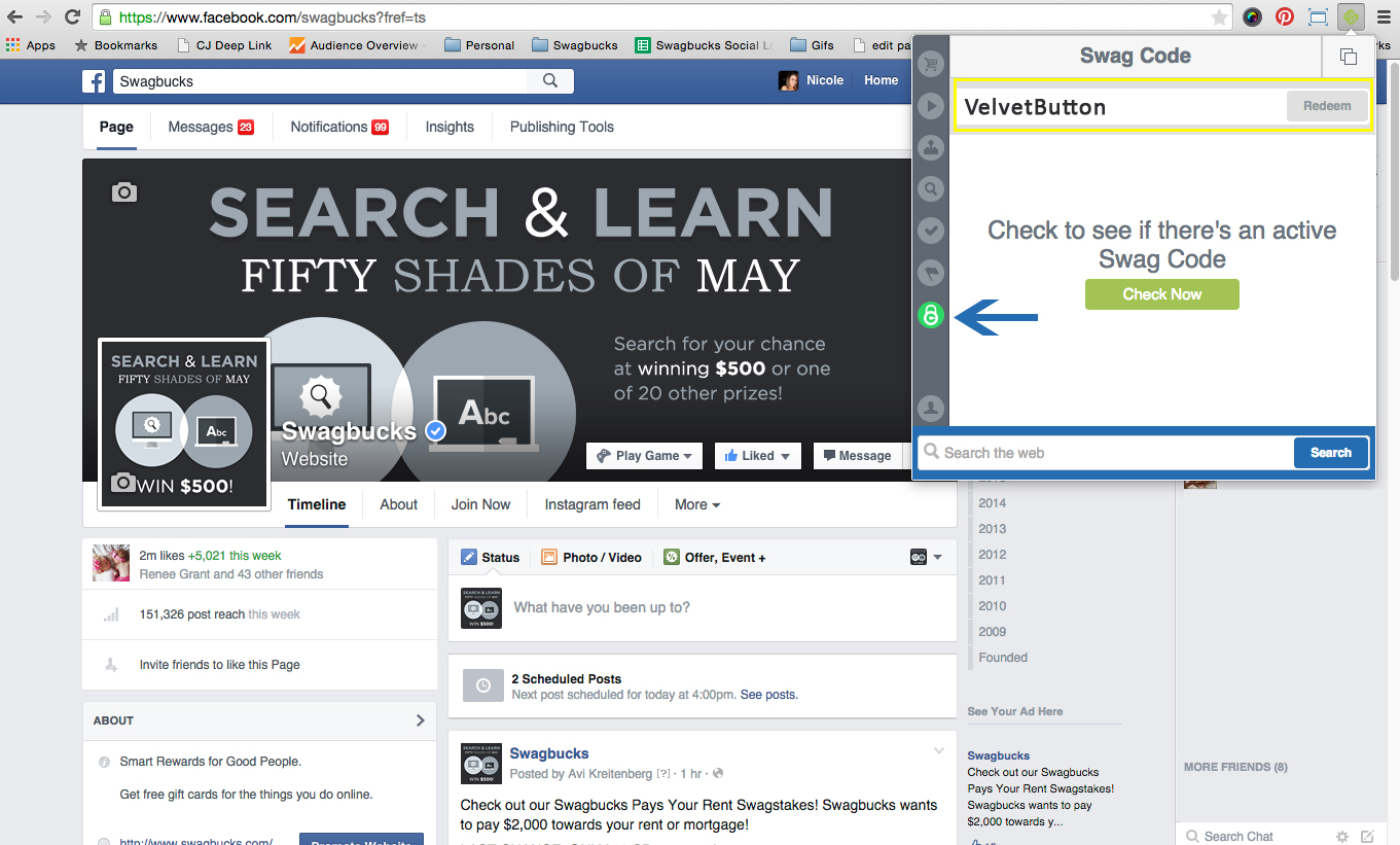 Announcing SwagButton Exclusive SwagCodes The Daily Swag