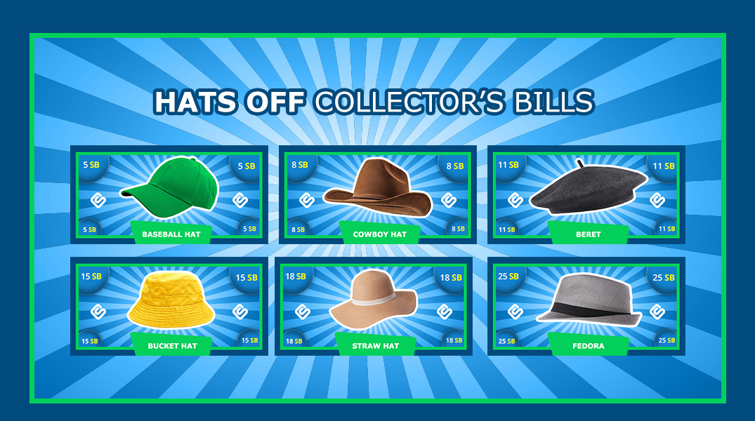 Hats off collector s bills the daily swag